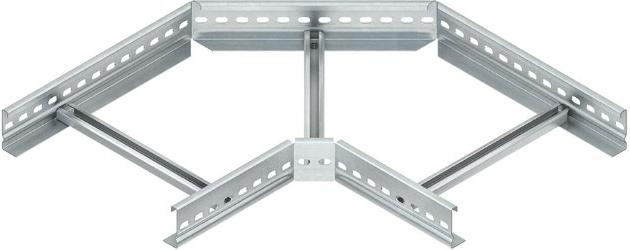 Image du produit Niedax NIE KLE60.403 Pièce d'angle 60x400mm avec montants latéraux perforés, finition en bande. (23.50 cm)