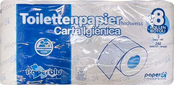 Immagine prodotto Wepa Carta igienica Satino Prestige, 3 veli, 64 rotoli (8 x)