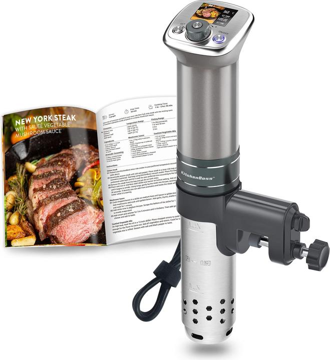 Produktbild KitchenBoss G320 Pro Silberfarben Sous Vide