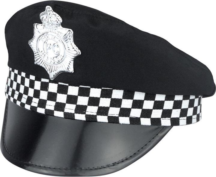 Actual product image Henbrandt Polizei Mütze für Erwachsene in Schwarz