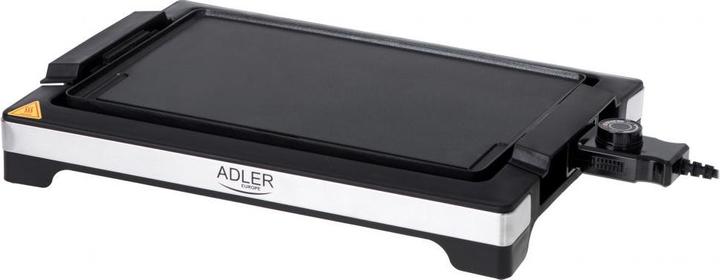 Actual product image Adler AD 6613 Table Grill, Power 3000 W, Heating plate with non-stick coating, Black