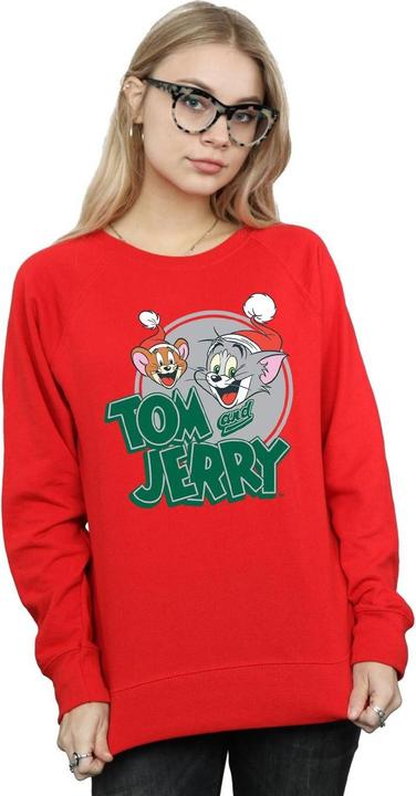 Immagine prodotto Tom & Jerry Christmas Greetings Felpa Donna (XL)