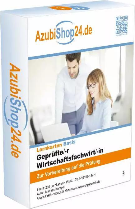 Immagine prodotto Lernkarten Geprüfte/r Wirtschaftsfachwirt/in Prüfung Prüfungsvorbereitung (Tedesco, Mathias Kempel, Michaela Rung-Kraus, 2024)