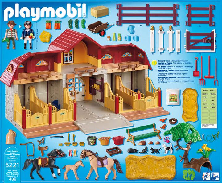 Immagine prodotto Playmobil Grande maneggio con paddock (5221)
