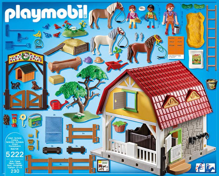 Image du produit Playmobil Ferme de poney (5222)
