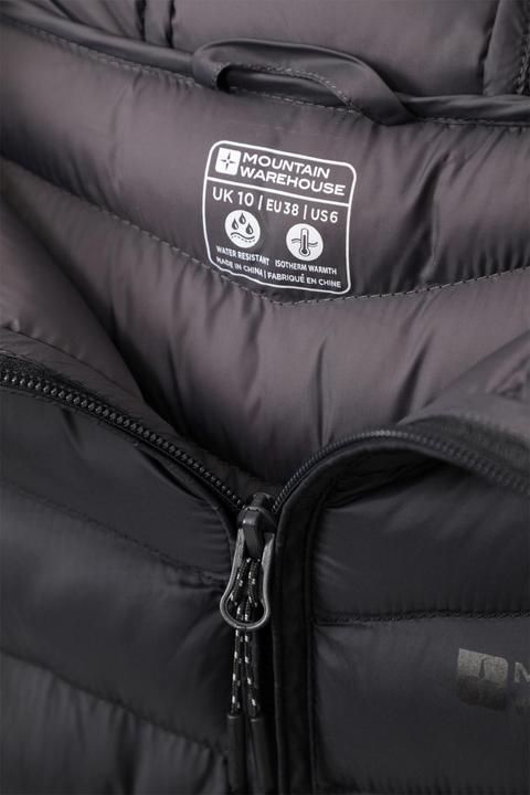 Actual product image Mountain Warehouse Womens/Ladies Florence Long Padded Jacket (40 D)