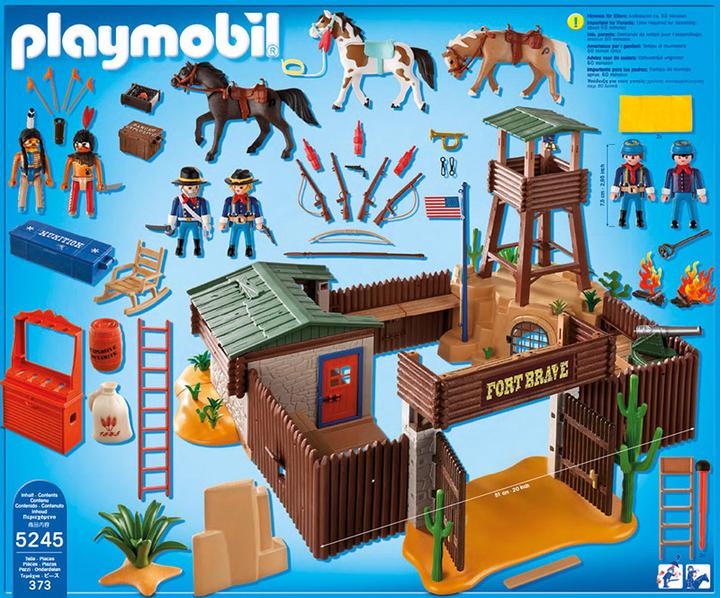 Produktbild Playmobil Grosses Western-Fort (5245)