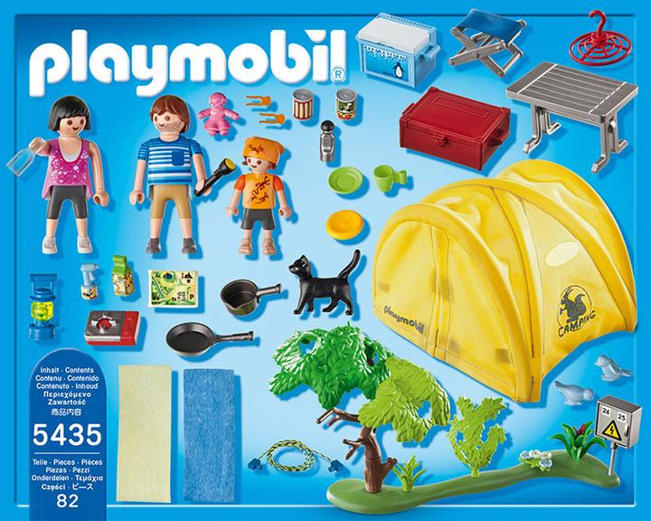 Produktbild Playmobil Familien-Camping (5435)