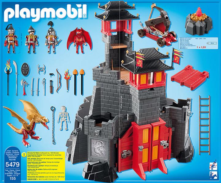 Actual product image Playmobil Great Asia Dragonburg (5479, Playmobil Dragons)