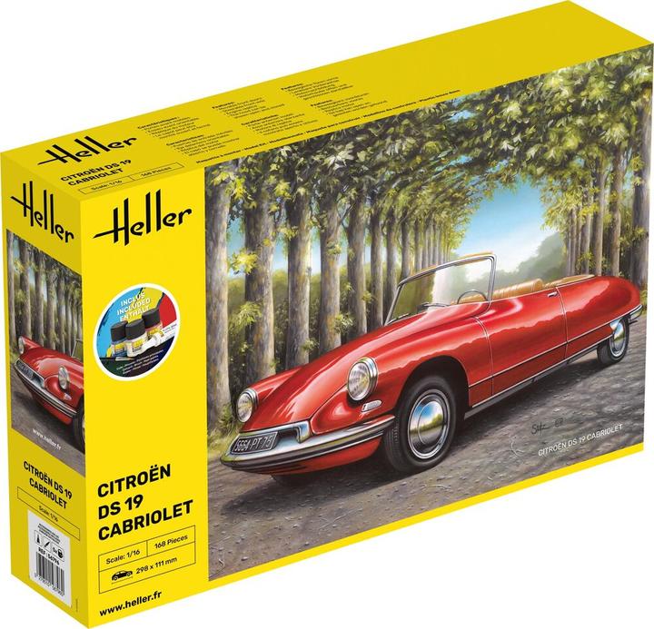 Produktbild Heller STARTER KIT Citroen DS 19 Cabriolet