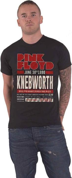 Music Brand Unisex Adult Knebworth '90 T-Shirt (XL)