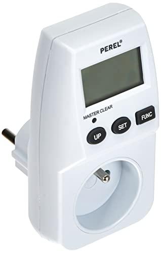 Produktbild Perel ENERGIEKOSTEN-MESSGER?T - 230 V - 16 A - STECKER-TYP E (FRANZ?SISCHES SYSTEM)