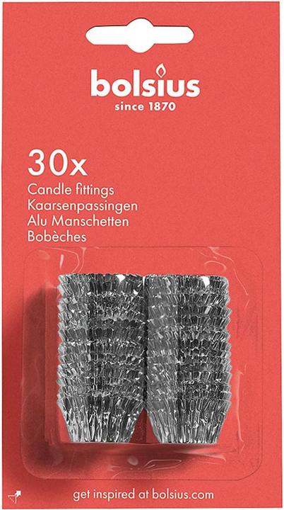 Bolsius Manchettes en aluminium