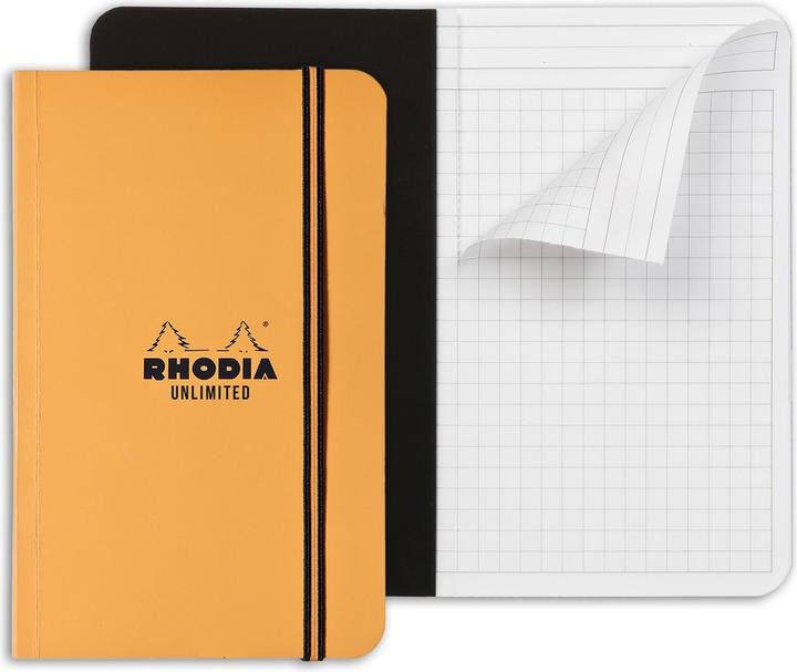 Produktbild Rhodia Unlimited (9 x 14 cm, Kariert, Harter Einband)