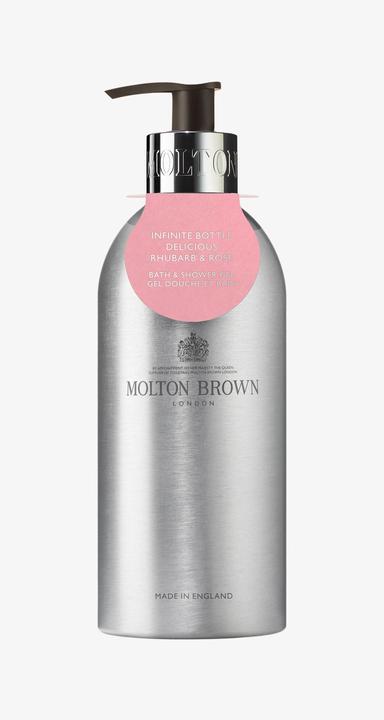 Produktbild Molton Brown Delicious Rhubarb & Rose Infinite Bottle Bath & Shower Gel (400 ml)