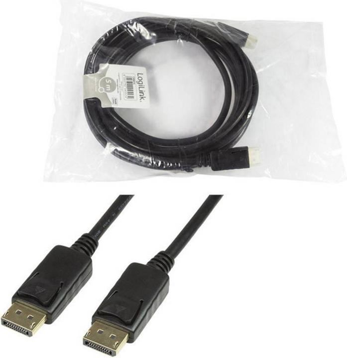 Actual product image LogiLink DisplayPort — DisplayPort (5 m, DisplayPort)