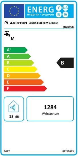 Energielabel Ariston Lydos Eco