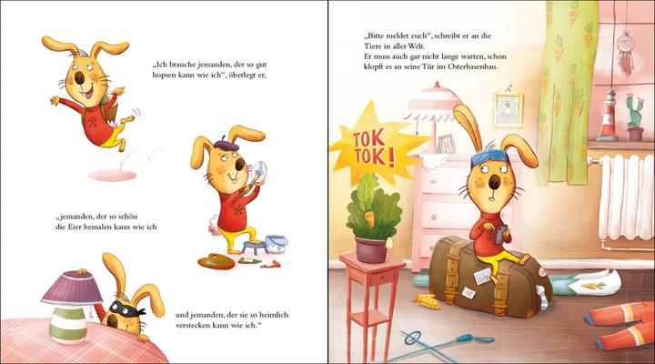 Actual product image Loewe Frohe Ostern auf der Frühlingswiese (German, Loewe Easter, 2024)