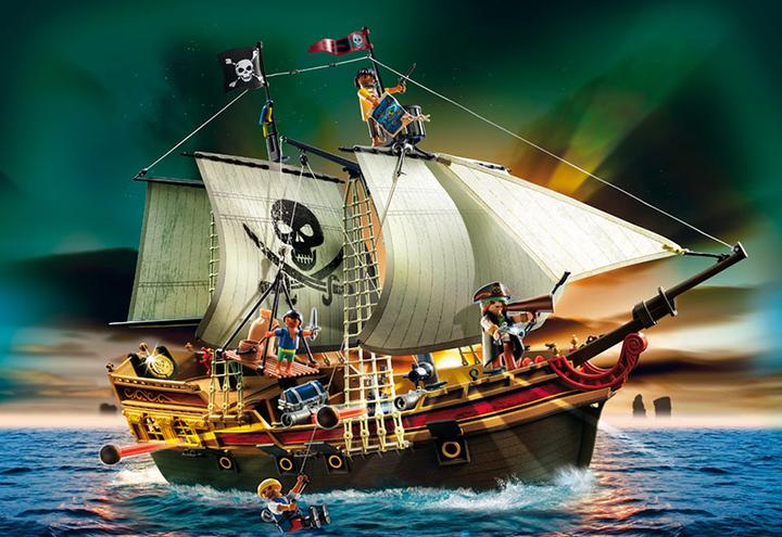 Image du produit Playmobil Bateau d'attaque des pirates (5135)