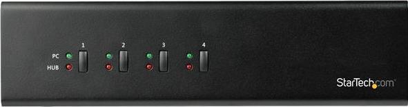 Immagine prodotto StarTech Kvm Dvi A 4 Porte Doppio Monitor