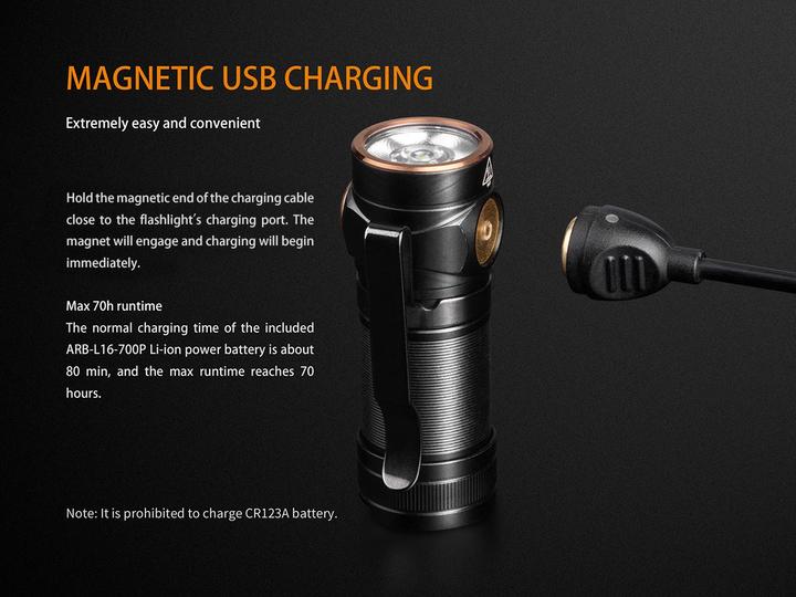 Image du produit Fenix E18R (6.60 cm, 750 lm)