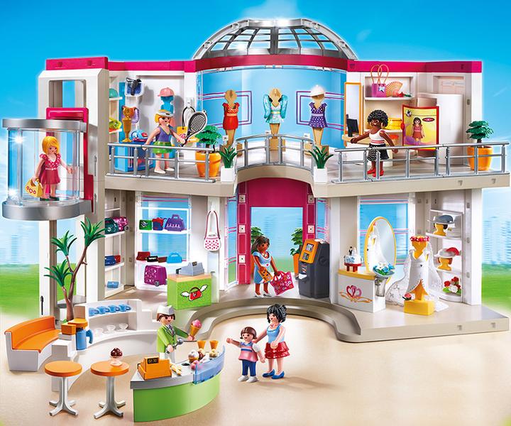 Image du produit Playmobil Centre commercial avec aménagement (5485, Playmobil City Life)