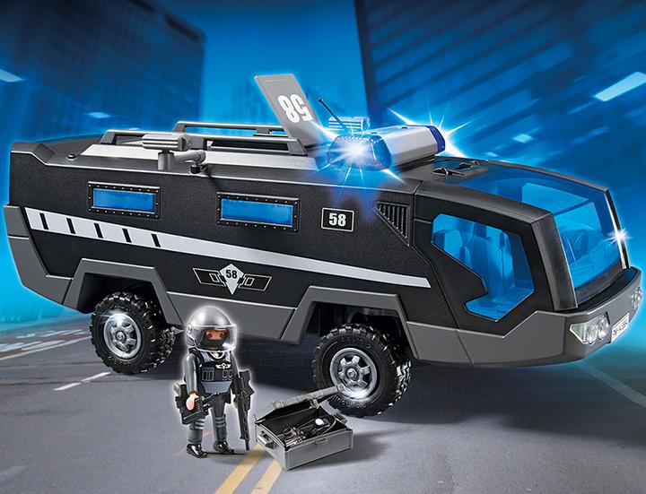 Actual product image Playmobil SEK emergency truck with light and sound (5564)