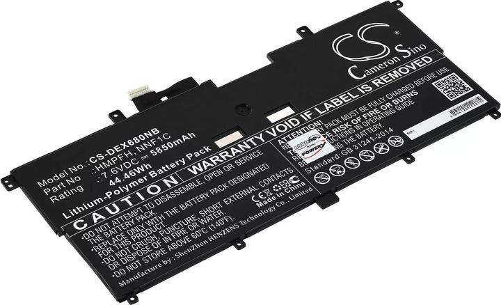 Produktbild AccuCell Akku passend für Laptop Dell XPS 13 9365 2in1, XPS 13-9365-D1805TS, Akku-Typ NNF1C - 7,6V - 5850 mAh (5850 mAh)