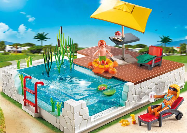 Produktbild Playmobil Einbau-Swimmingpool (5574, Playmobil City Life)