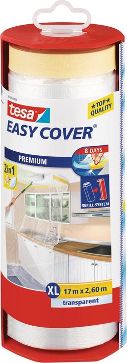 Produktbild tesa EASY COVER Perfect+ Abdeckfolie inkl. Abroller (2600 mm)