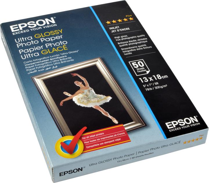 Image du produit Epson Ultra brillant (300 g/m², 13 x 18 cm, 50 x)