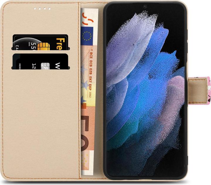 Actual product image Cadorabo Book cover with print (Samsung Galaxy S21 Ultra)