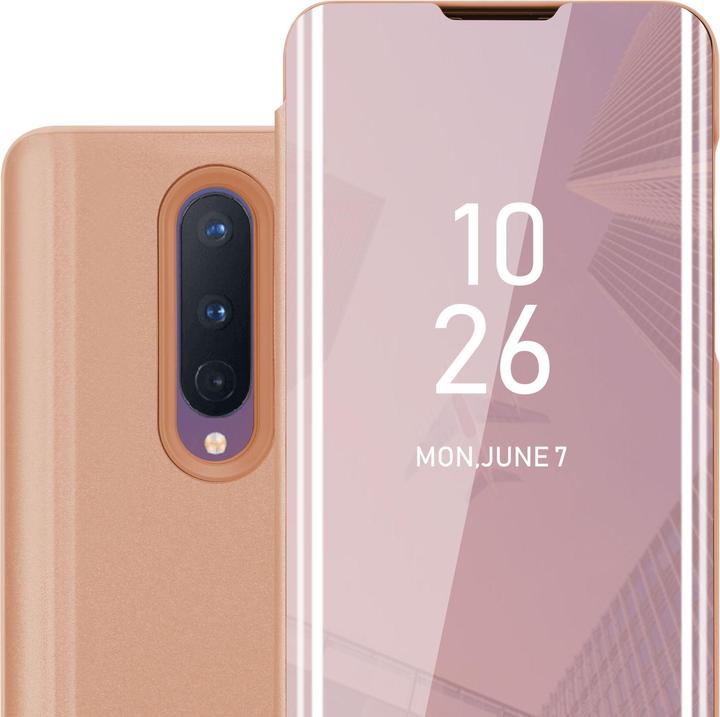 Actual product image Cadorabo Book Smart View Mirror Cover (Oneplus 8)