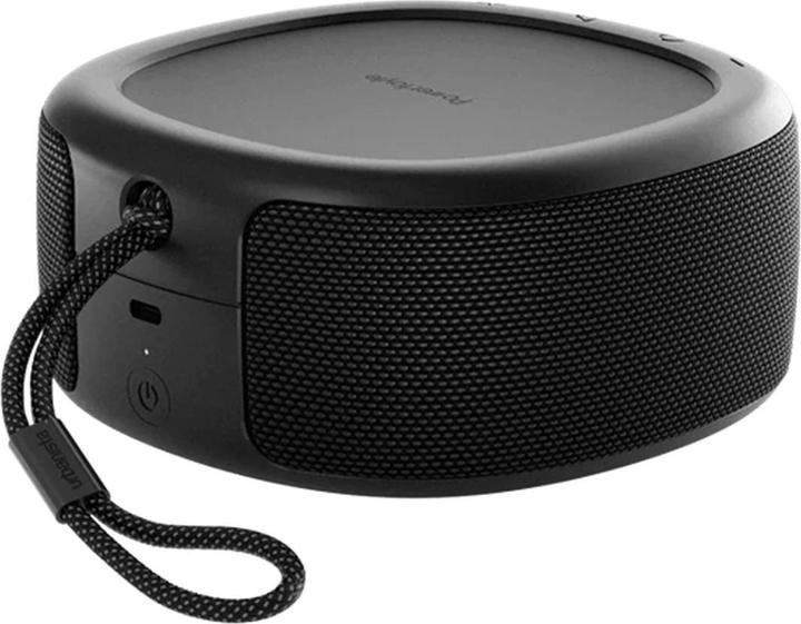 Actual product image Urbanista Malibu Midnight Black Portable Bluetooth Speaker with Solar Cell (24 h, Rechargeable battery operated)