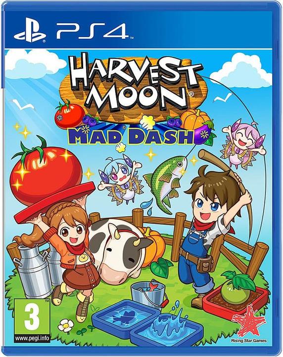 Immagine prodotto Rising Star Harvest Moon: Mad Dash (PS4, Multilingue)