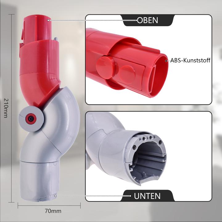 Image du produit Flickbee Adaptateur coudé "low reach" pour Dyson V12 remplace 971435-02