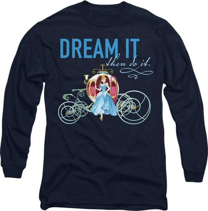 Immagine prodotto Cinderella Dream It, Then Do It Maglietta Carrozza di Zucca Adulto Unisex (XL)