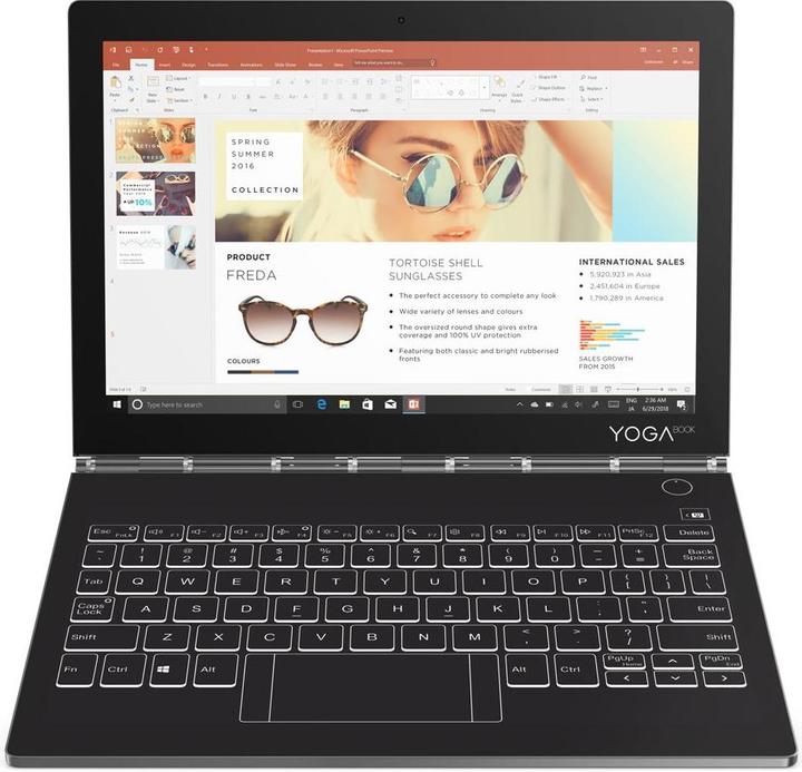 Produktbild Lenovo Yoga Book C930 (10.80", Intel Core M3-7Y30, 4 GB, 128 GB, CH)
