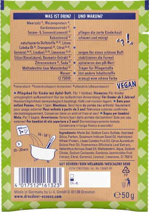 Produktbild Dresdner Essenz Dreckspatz Wer bist denn du Pflegebad für Kinder (10 Stk) (2720 ml, Badeperlen)