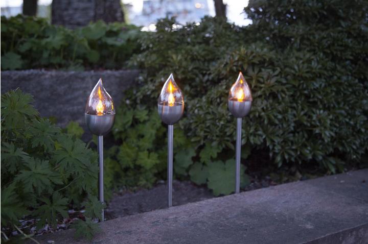 Image du produit Star Trading Lampe de chemin Solar Olympus, 3 pièces (IP44)