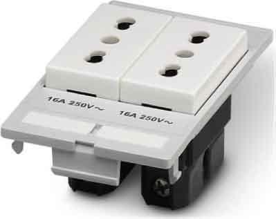 Produktbild Phoenix Contact VS-SI-SD-IT Steckdose Typ L Grau