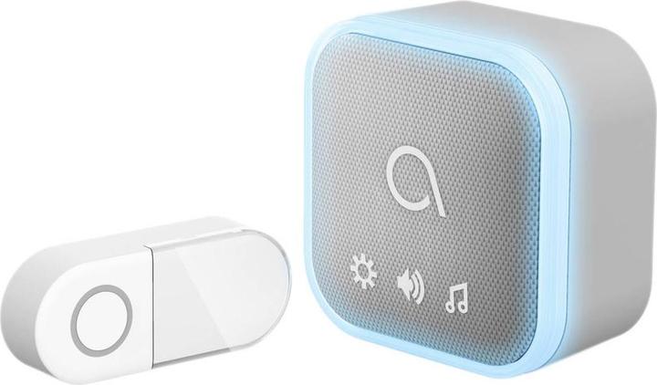 Immagine prodotto Avidsen 102508 Set completo di suoneria radio con luce lampeggiante