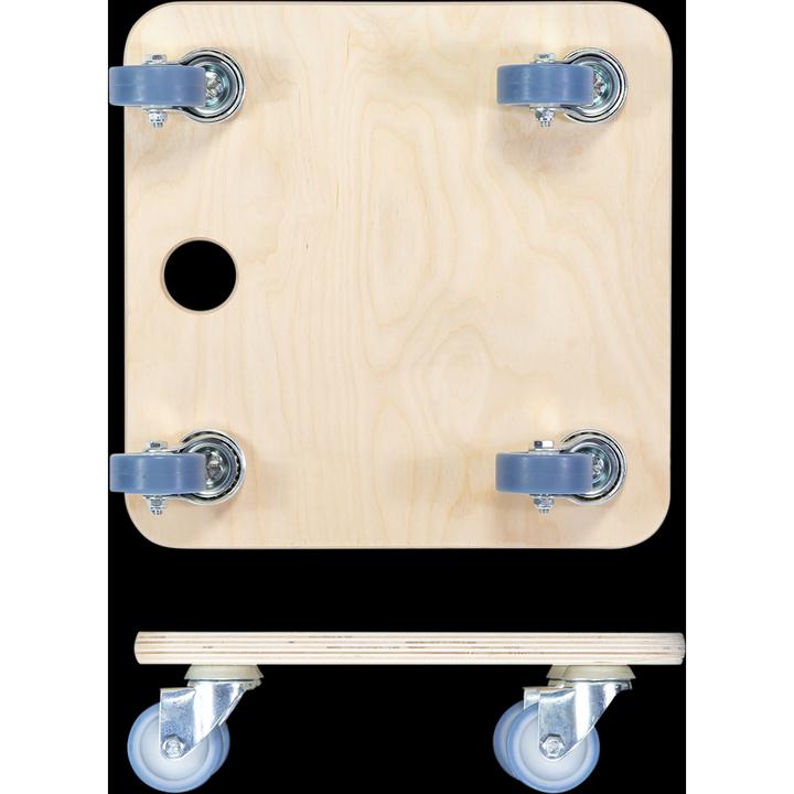 Actual product image kaiserkraft Transport roller made of multiplex plate (200 kg)