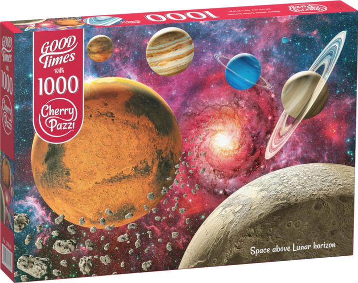 Image du produit Cherry Pazzi Puzzle Univers au-dessus de l'horizon lunaire 1000 pièces (1000 pièces)