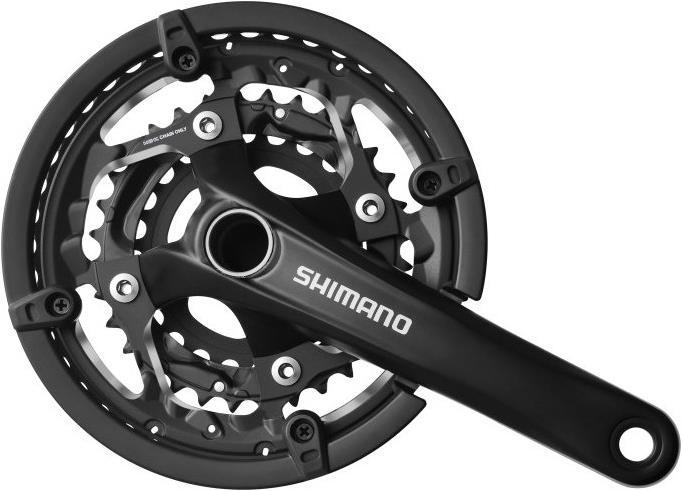 Produktbild Shimano Trekking FC-T551 Kurbelgarnitur 3x10 44/32/24 Zähne inklusive SM-BB52 (170 mm)
