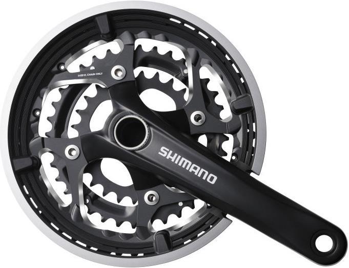Produktbild Shimano Trekking FC-T551 Kurbelgarnitur 3x10 48/36/26 Zähne inklusive SM-BB52 (175 mm)