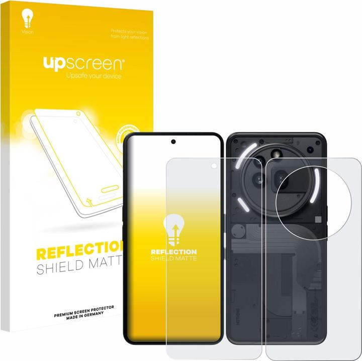 Actual product image upscreen Reflection Shield Protector Matte (1 Piece, Nothing Phone (3a) Pro)