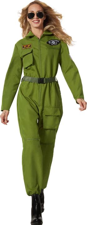 Image du produit tectake Costume de pilote de chasse pour femme (M)