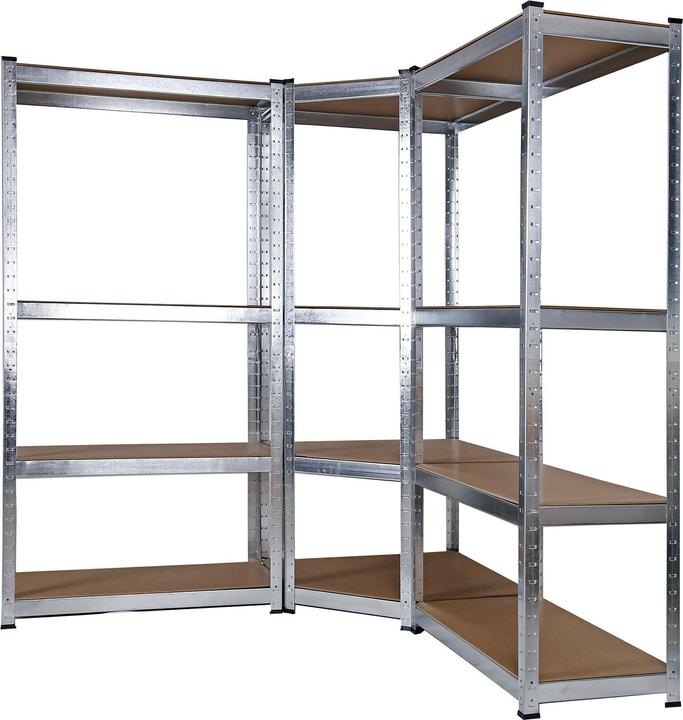 Actual product image Wiltec Heavy duty corner shelf