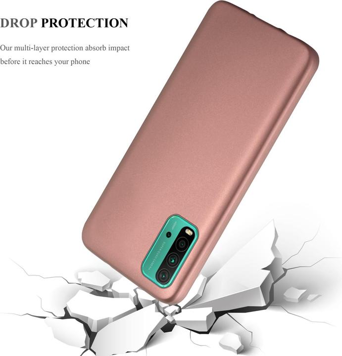 Immagine prodotto Cadorabo Manicotto metallico opaco in TPU (Xiaomi Redmi 9T)